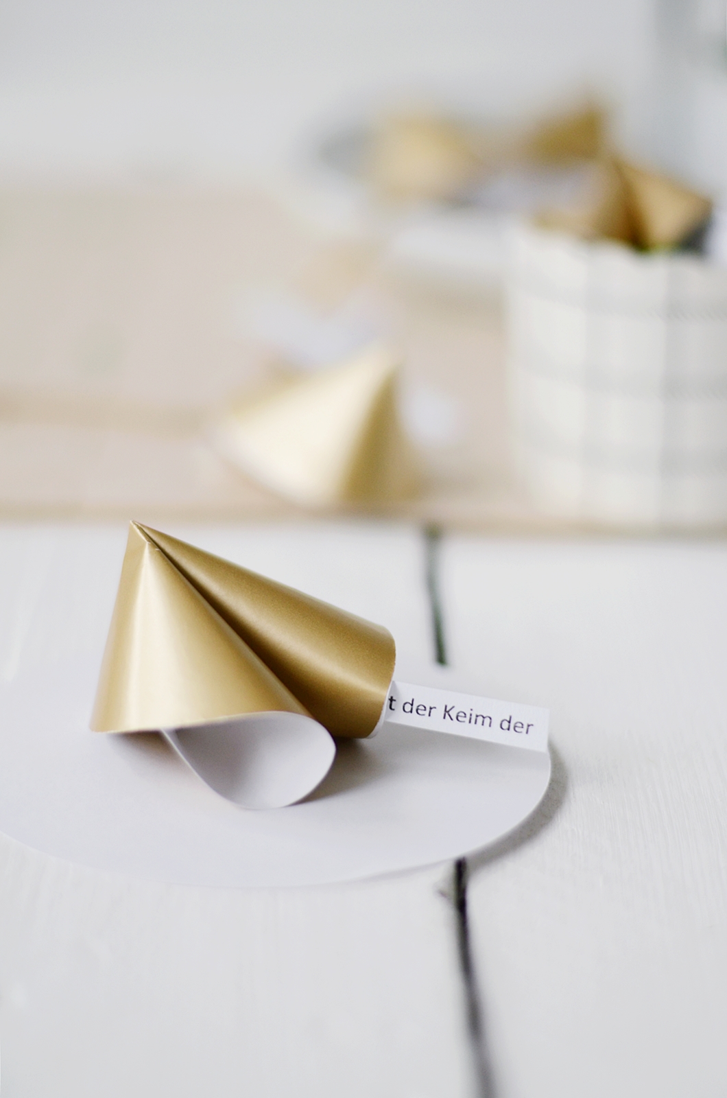 [DIY] Glückskekse aus Papier + Sprüche zum Ausdrucken – Sinnenrausch