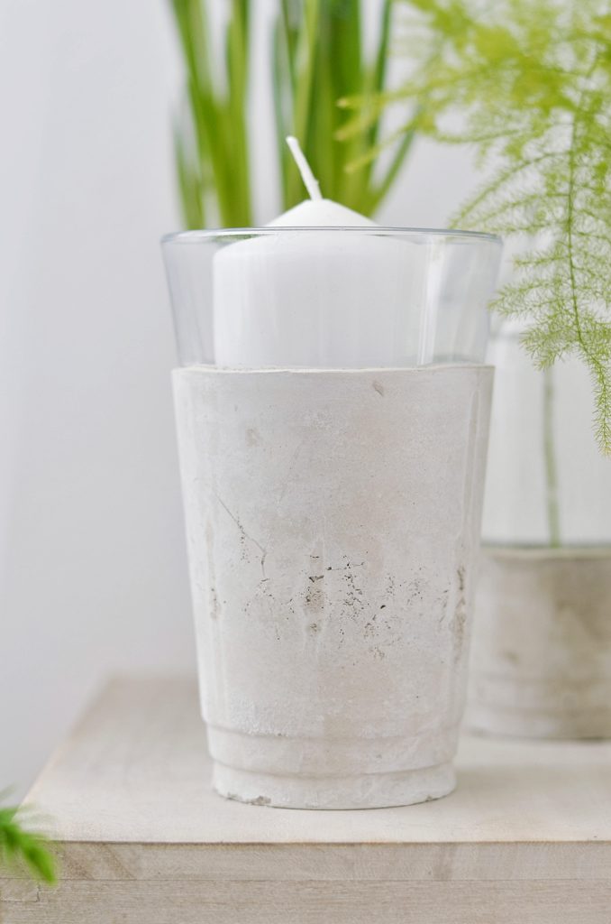 DIY Beton Vase