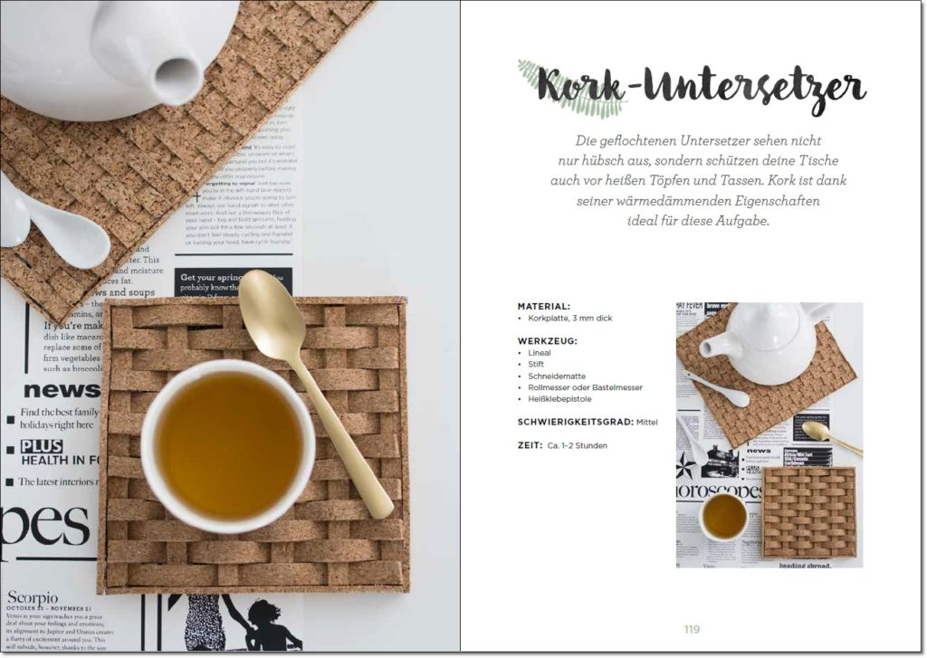 Ein Blick ins Buch Naturliebe von Rebecca Wallenta