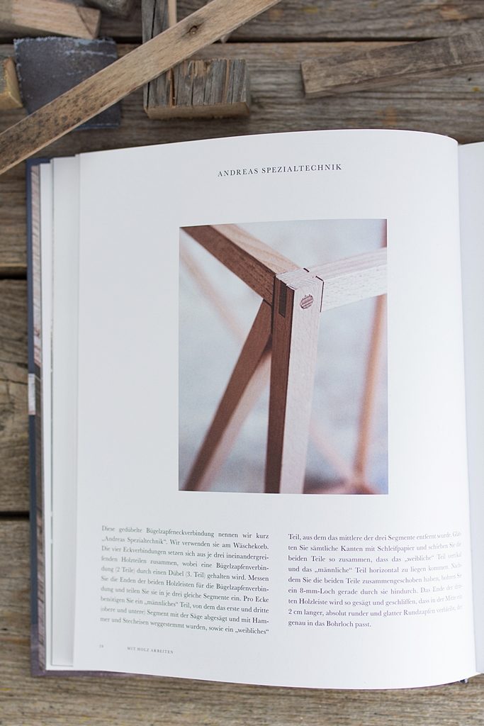 Mein Lieblingsbuch im Mai: "Holzarbeiten - Schlichte Wohnobjekte von Hand fertigen" von Samina Langholz & Andrea Brugi