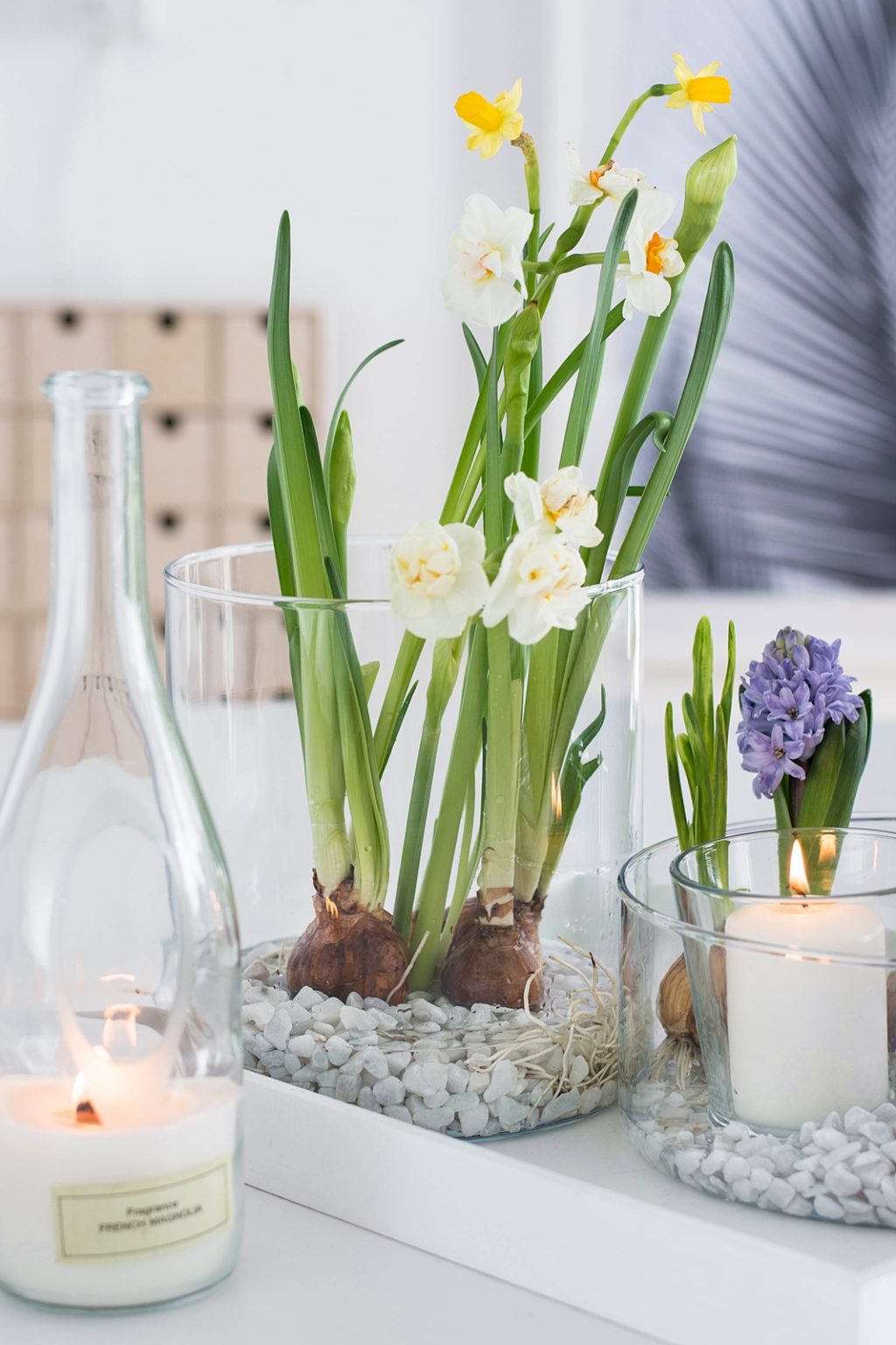 Die schnelle DekoIdee Duftendes FrühlingsArrangement im Glas