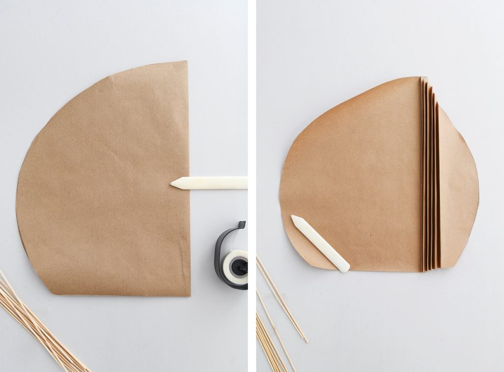DIY: Palmenblätter aus Papier selber falten inkl. Vorlage
