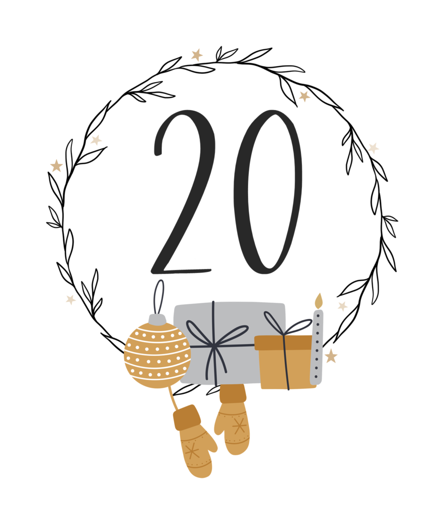 Kreativ-Adventskalender #20: Weihnachtsengel aus Papprollen