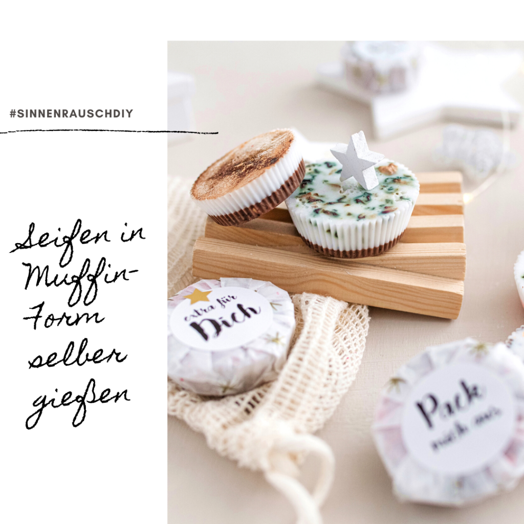 Kreativ-Adventskalender #11: DIY Seifen in Muffinform gießen