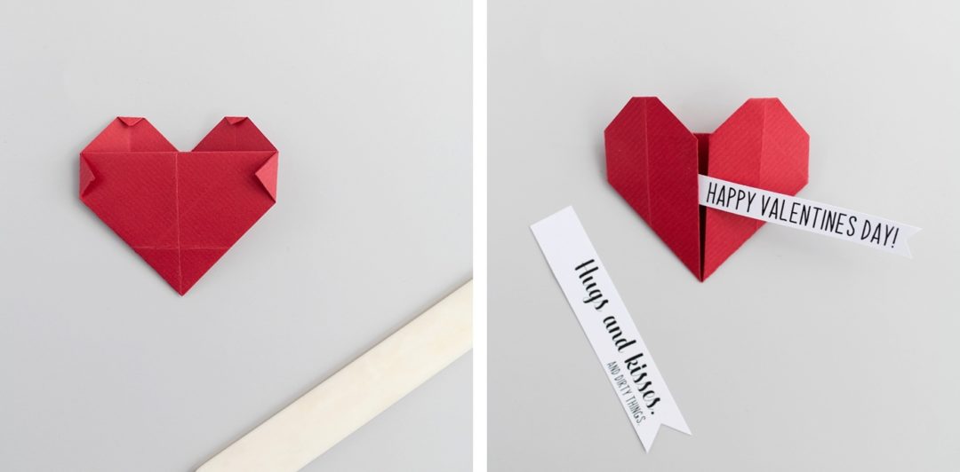 Diy Romantische Valentinstags Karten Selber Machen Anleitung Für Einfache Papierherzen 7676