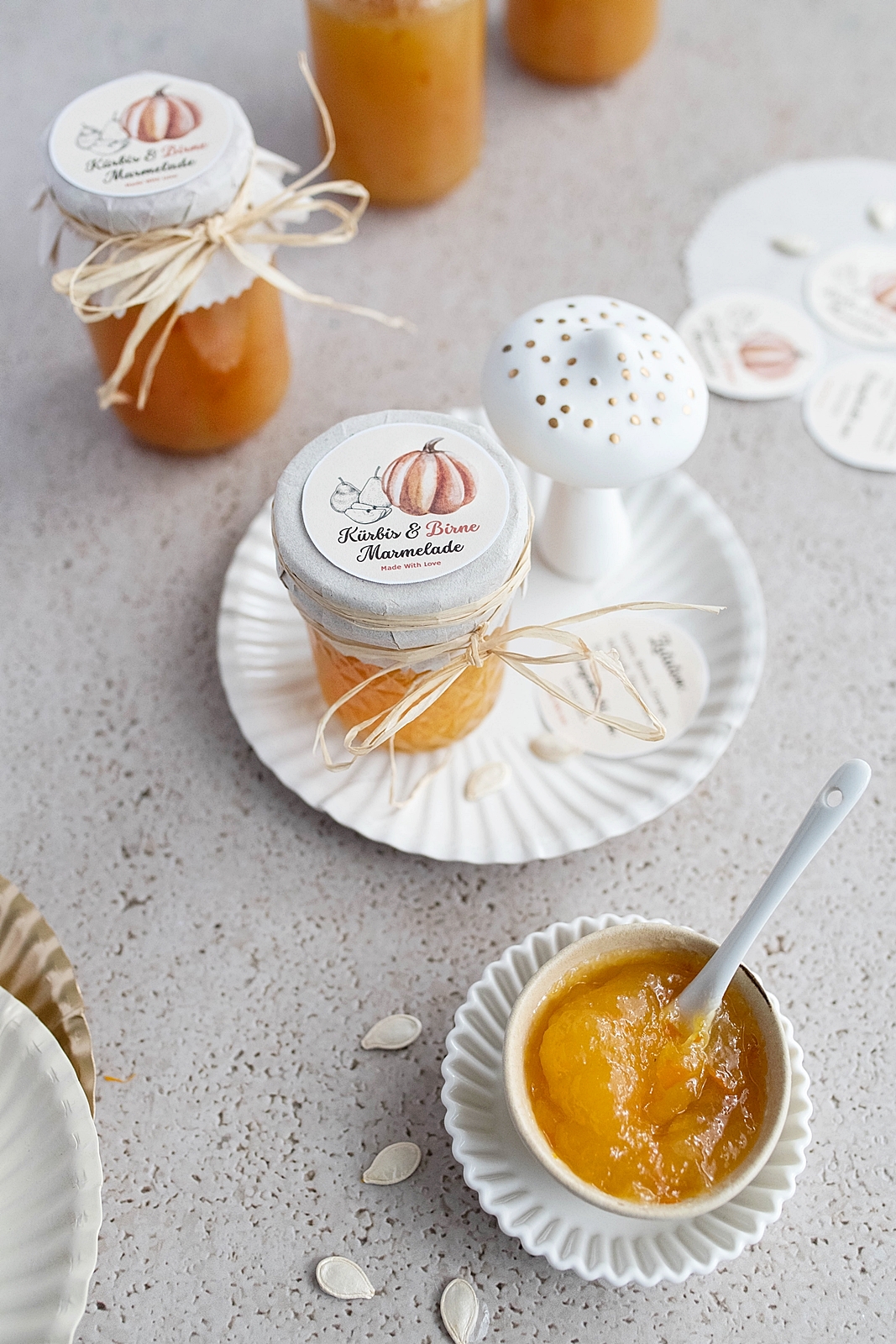 Zum Herbstauftakt: Einfaches Rezept für Kürbis-Birnen Marmelade Zum Herbstauftakt: Einfaches Rezept für Kürbis-Birnen Marmelade