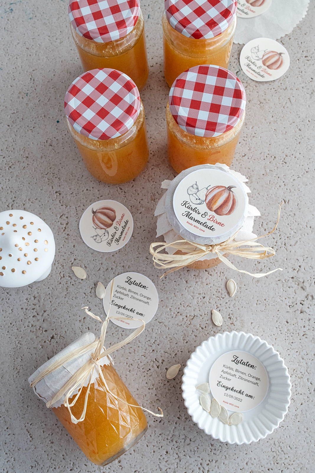 Zum Herbstauftakt: Einfaches Rezept für Kürbis-Birnen Marmelade Zum Herbstauftakt: Einfaches Rezept für Kürbis-Birnen Marmelade