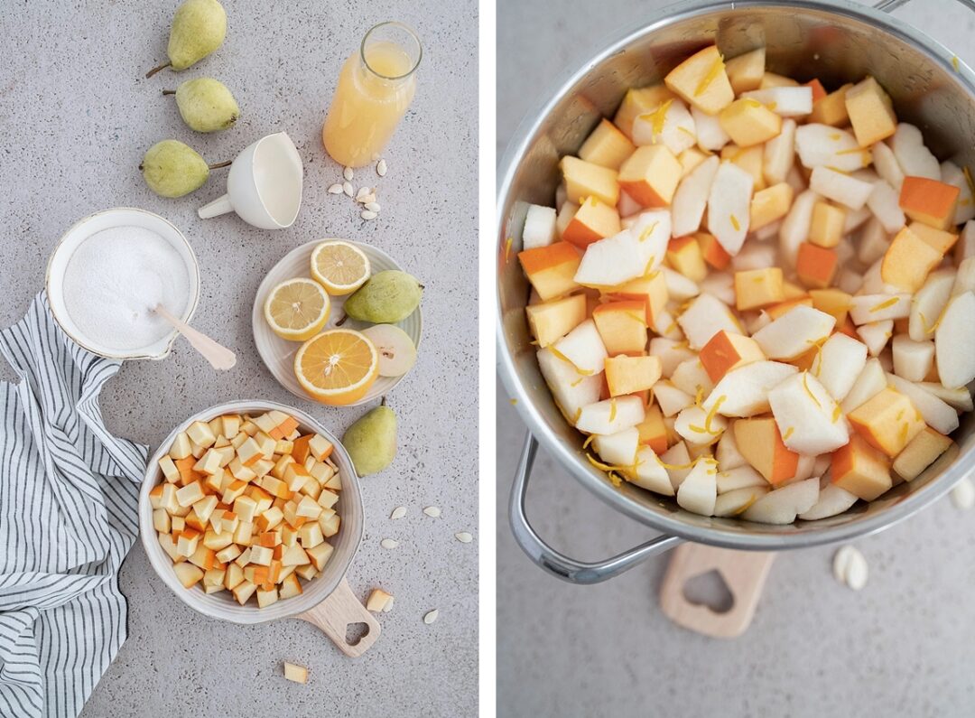 Zum Herbstauftakt: Einfaches Rezept für Kürbis-Birnen Marmelade