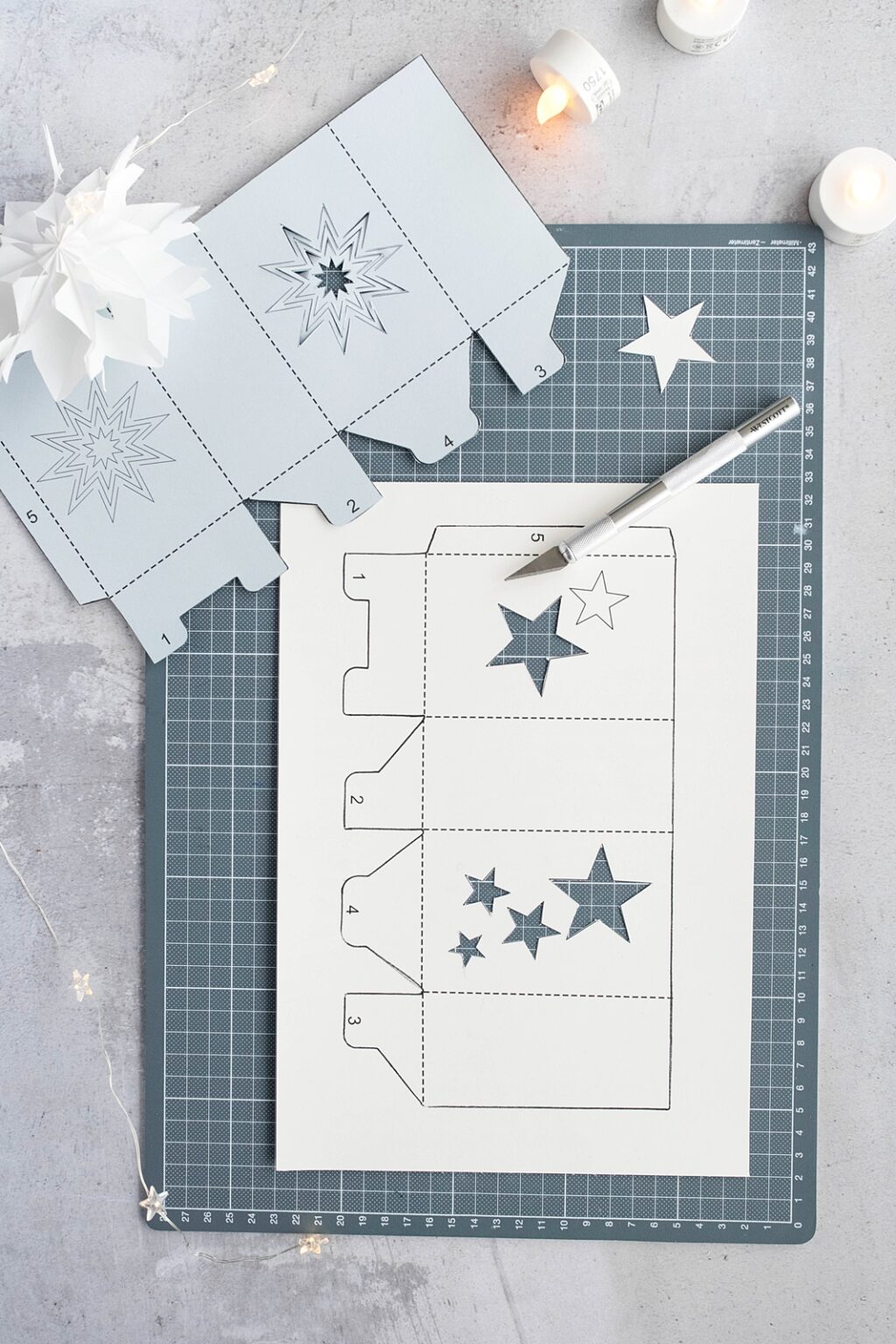 Windlichter Vorlagen Zum Ausdrucken