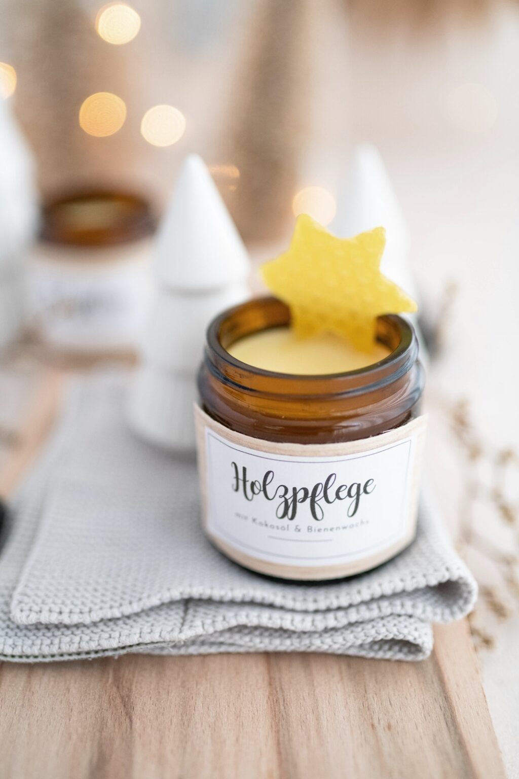 Bienenwixe Picobella Creme- & Duschseife Zitronengras – Mit Bio-Bienenwachs, Oliven- & Kokosöl