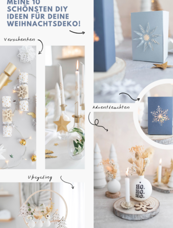 Meine 10 schönsten DIY Ideen für deine Weihnachtsdeko!