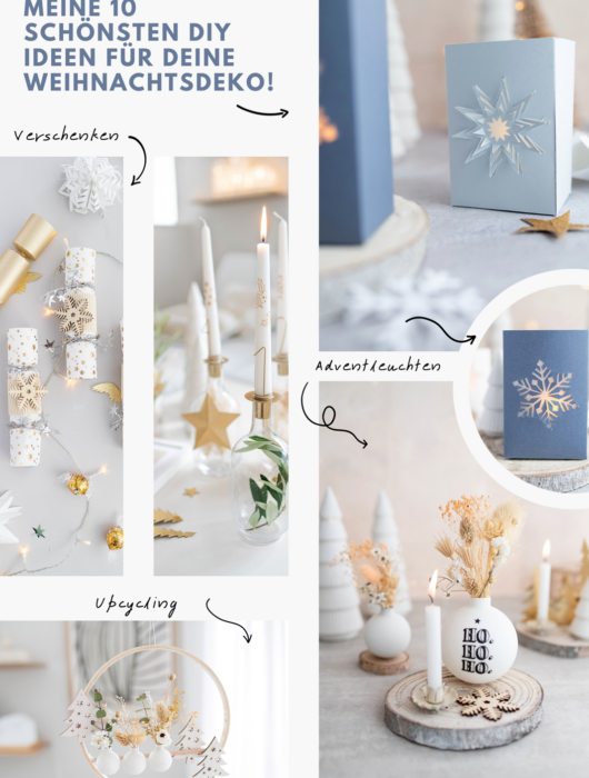Meine 10 schönsten DIY Ideen für deine Weihnachtsdeko!
