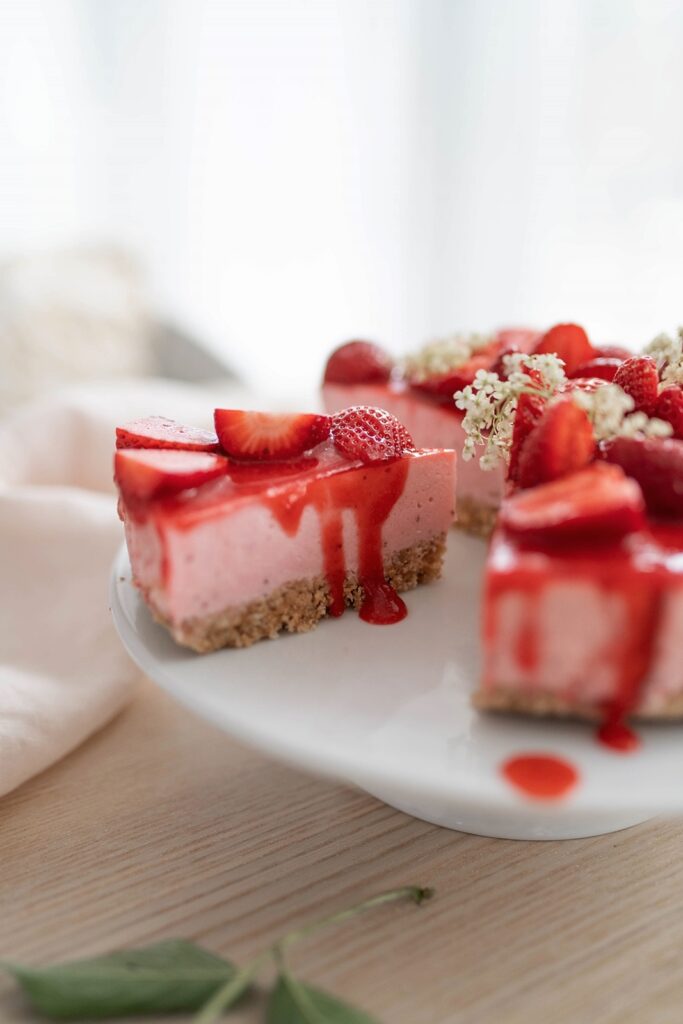 Erdbeer-Joghurt Torte ohne backen