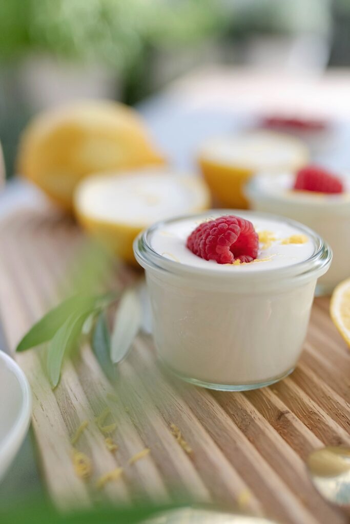 Rezept für sommerliche Zitronencreme 