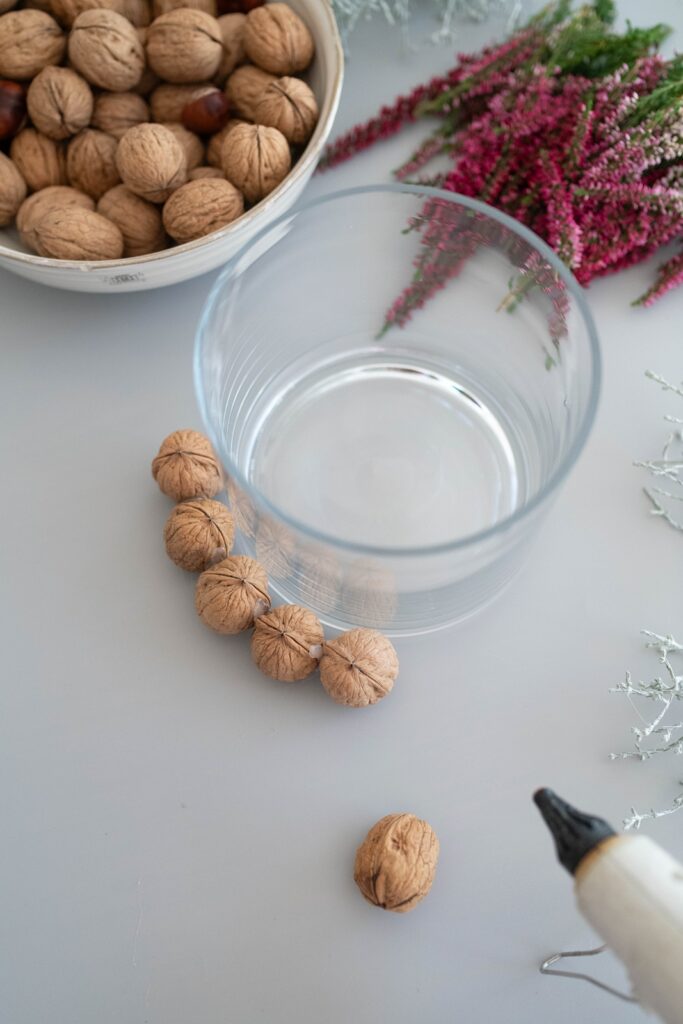 Herbstliches DIY Windlicht