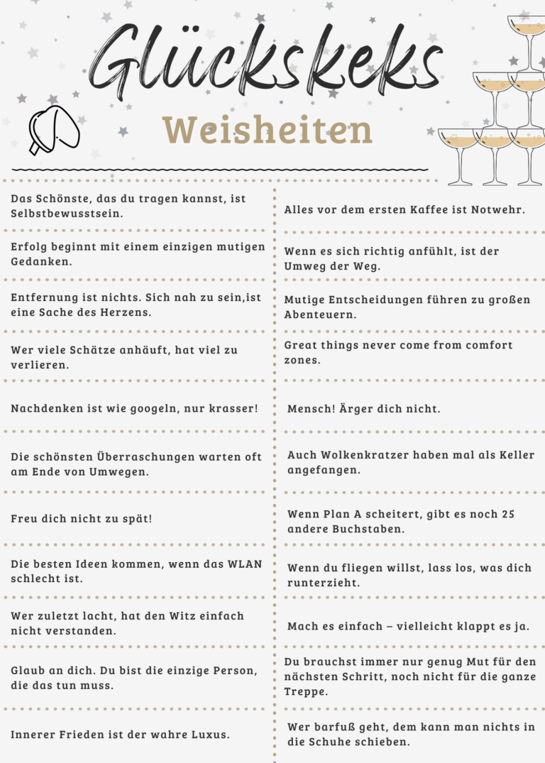 Gluckskekse Eigene Spruche