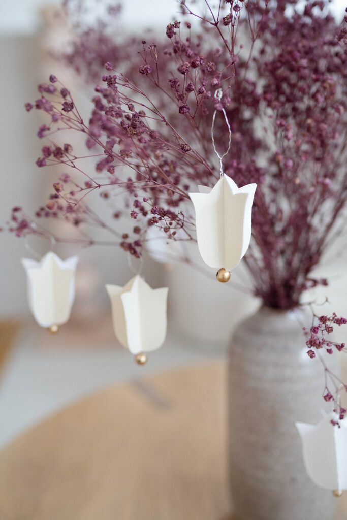DIY Tulpen Anhänger