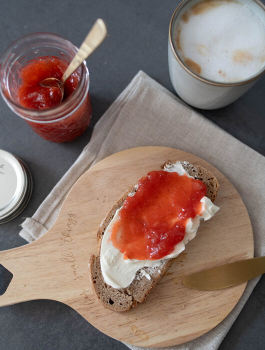 Rezept Erdbeer Rhabarber Marmelade