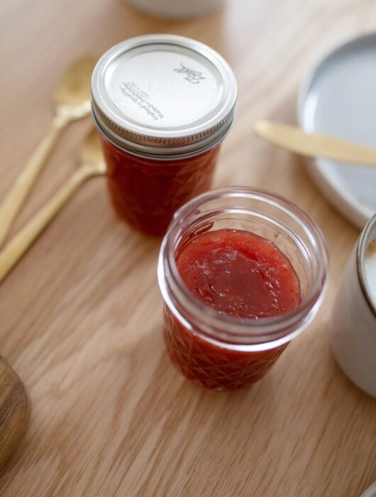 Erdbeer Rhabarber Marmelade