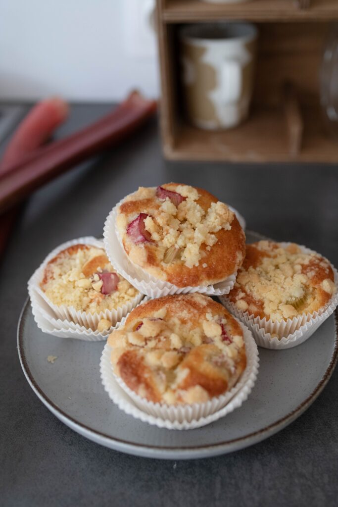 Rezept Saftige Rhabarber Muffins